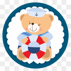 Teddy Bearsnautical Convite Cha De Bebe Marinheiro Free Transparent Png Clipart Images Download