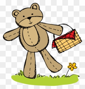 Cartoon Teddy Bears - Teddy Bear Picnic Cartoon - Free Transparent PNG