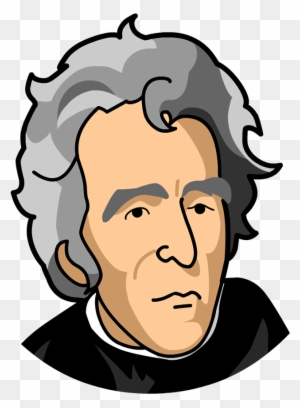 Andrew Jackson - Cartoon Picture Of Andrew Jackson