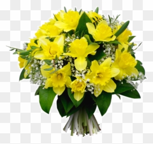 Tube Bouquet De Jonquilles Bouquet Jonquille Et Rose Blanche Free Transparent Png Clipart Images Download