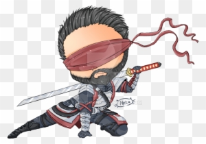 Chibi Kenshi From Mortal Kombat X By Senhoshi - Draw Chibi Mortal Kombat Characters