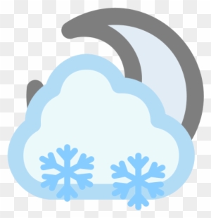 Cloud, Fog, Moon, Lunar, Rain, Downpour, Raincloud - Weather Night Icons Png