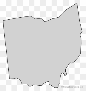 black outline of ohio free transparent png clipart images download