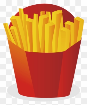 Hamburger French Fries Fast Food Junk Food - French Fries Vector Png