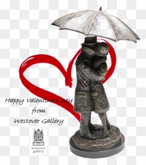 #valentinesday #bronzesculpture #jeffrowland #rainpic - Paintings Jeff Rowland We Have All The Time In The