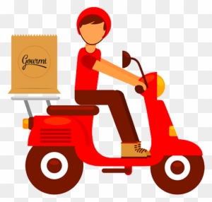 Fast Food Delivery Online Food Ordering Fried Chicken - Motorcycle Delivery