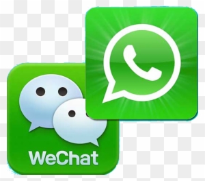 Wechat Whatsapp Logo Index Of /wp Content/uploads/ - Whatsapp And Wechat Logo Png