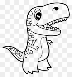 Affordable Juegos De Colorear Dinosaurios Carnivoros - Baby T Rex Coloring Page