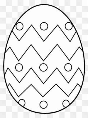 Easter Egg Clip Art Free Coloring Page - Printable Easter Egg Coloring Pages