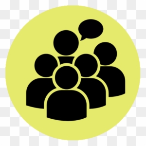 This Format Provides Students With A Safe Environment - Group Of People Icon