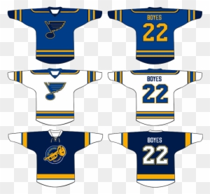 St Louis Blues Vintage Jersey Concept