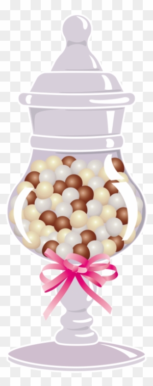 skittles sweet jar clipart