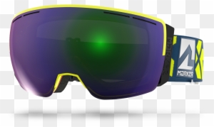 3d Map - Marker 3d+map Neon Yellow/green Plasma Mirror Ski Goggles