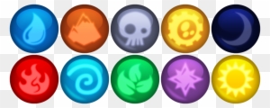 Skylanders Elemental Gems By Xelku9 On Deviantart - All The Elements In Skylanders