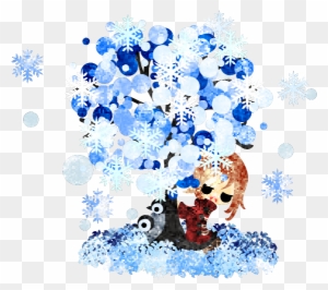 フリーのイラスト素材冬と女の子の可愛いイラスト 冬の木 Free Winter Free Transparent Png Clipart Images Download