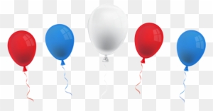 4th July Balloons Png Clip Art Image - 4th Of July Balloons
