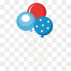 Balloon Clipart 4th July - 4th Of July Clipart Transparent Background
