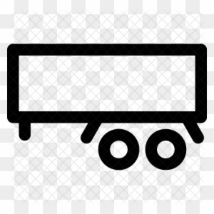 Lorry, Semi, Trailer, Attach, Vehicle, Transport Icon - Semi Trailer Icon Png