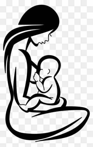 Breastfeeding Breast Milk Clip Art - Breastfeeding Mother Vector - Free Transparent PNG Clipart