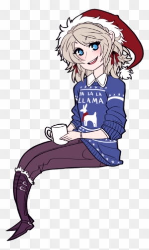 It S Ya Girl Luna In An Ugly Christmas Sweater Course Credit