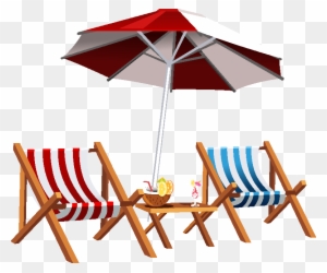Letny Klipart Category Sombrilla Y Sillas De Playa Free Transparent Png Clipart Images Download