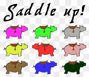 Saddle Up, Pigs - Treasure Map Font