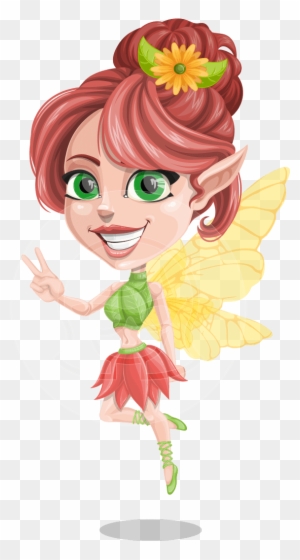 Frida The Flower Fairy - Females Fairy Cartoon Characters