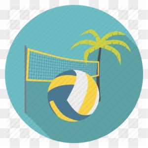 Ball, Equipment, Play, Sport, Volley, Volleyball Icon - Beach Sport Icon
