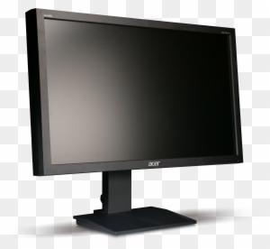Computer Monitor Clipart Png - Acer B273hu - 27" Tn Lcd Monitor W/ Speaker