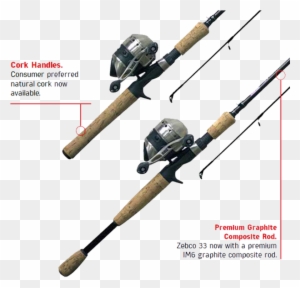 Cork Cat Page - Red Zebco 33 Rod Reel