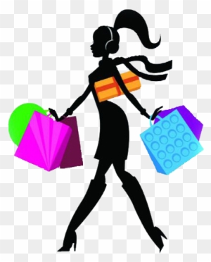Personal Shopper - Cartoon Girl With Shopping Bags