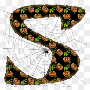 Halloween Alphabet With Spider - Craft