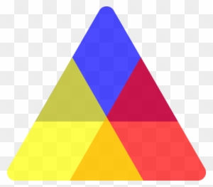 Blue Turquoise Green Yellow Purple Tap The Colors To - Triangle - Free ...