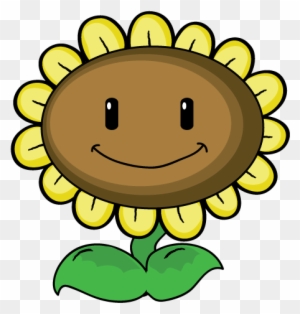 Sunflower Clipart Plant Vs Zombie - Plants Vs Zombie Sunflower Png