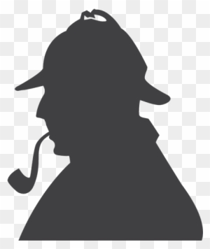 Sherlock Holmes Silhouette - Chess Knight Icon Png