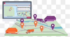 Automated Route Planning - Optimized Truck Routes - Free Transparent ...