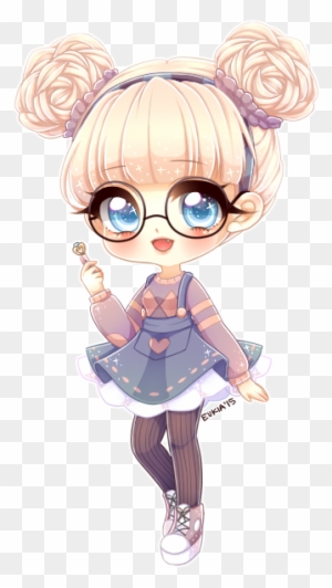 Cute Kawaii Chibi Girl - Free Transparent PNG Clipart Images Download