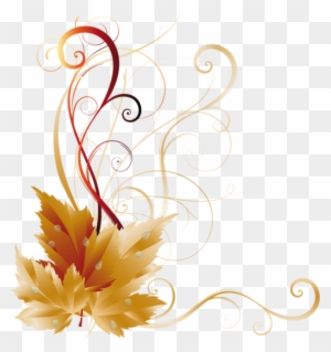 Picture Borders, Fall Images, Scrapbook Borders, Thanksgiving - Side Border Design Png