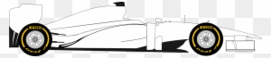 Blank Livery - Formula 1 Car Template