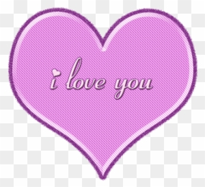 I Love You Heart Drawings - Blue Heart I Love You