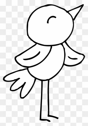 Spring Bird Coloring Page Clip Art Baby Sheets Pages - Spring Clip Art Free Black And White
