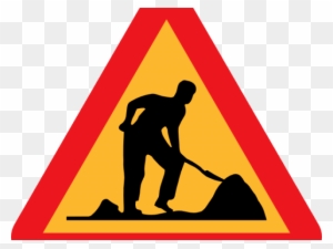 Small Construction Cliparts - Road Construction Safety Signs