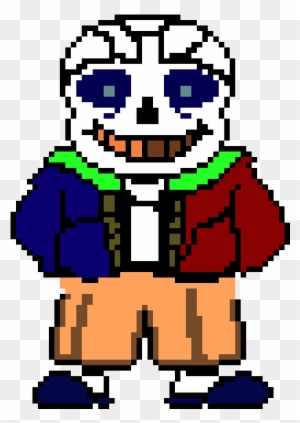 Sans Sprite Insanity - Pixel Art Sans Undertale, HD Png Download - vhv