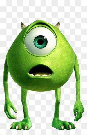 Mike Wazowski Is A Green Monster From Monsters, Inc - Mike From