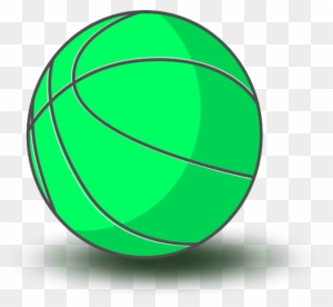 Basketball Ball Clip Art Basketball - Green Basketball Clip Art