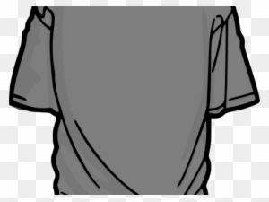 Grey Clipart Jersey - T Shirt Clipart