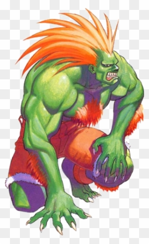 blanka street fighter alpha - Clip Art Library