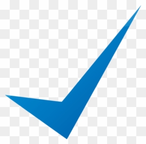 Web 2 Blue Check Mark 10 Icon - Cheque