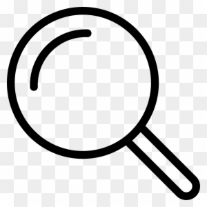 Thin Zoom Find Search Magnifying Glass Comments - Search Magnifying Glass Png
