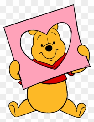 Pin Day Clipart - Winnie The Pooh Valentines Day